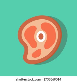 meat vector, foods, steak, eat, protein, meal.
