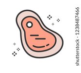 meat vector icon