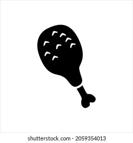 Meat vector icon symbol design