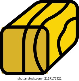 meat Vector illustration on a transparent background. Premium quality symbols. Stroke vector icon for concept and graphic design.