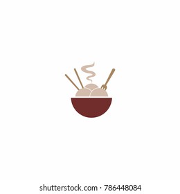 Meatball Hot Meatballs Logo Vector