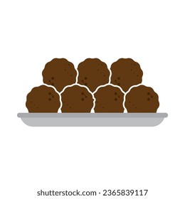 diseño de imagen vectorial del icono de la bola de mano