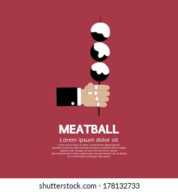 Meatball In Skewer