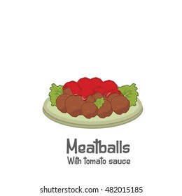 meatballs with tomato sauce