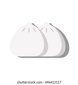 meatbun icon vector illustration