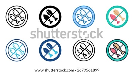 Meatless Marvels icon set multiple style collection 
