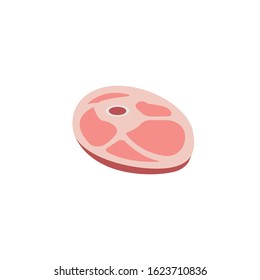 meats simple illustration clip art vector
