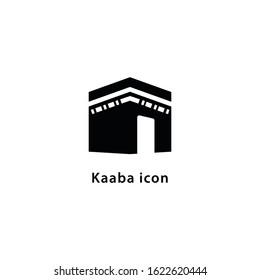 Mecca kaaba icon vector logo illustration