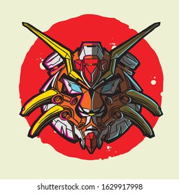 Mecha head of Tiger Japan Ninja