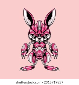 vector de conejo mecha para uso comercial