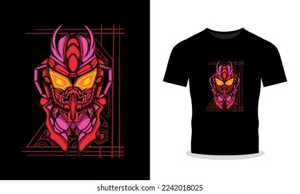 Robot de Mecha se puede usar para el diseño de camisetas