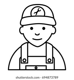 mechanic avatar character icon