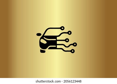 MECHANIC Basic and elegant minimal artistic design in initial based Icon logo-vector