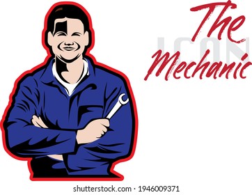 Mechanic colour mode drawing icon