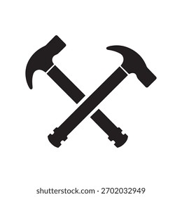 Logotipo de ferramentas cruzadas mecânicas que representam precisão de poder e profissionalismo