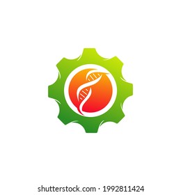 Mechanic DNA logo vector template, Creative DNA logo design concepts
