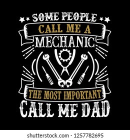 Mechanic Father Day Quote and Saying