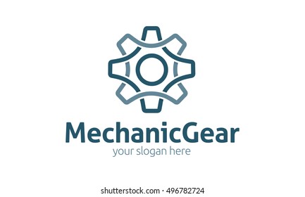 Mechanic Gear Logo Stock Vector (Royalty Free) 368146007 | Shutterstock