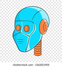 Mechanic head icon. Cartoon illustration of head vector icon for web design