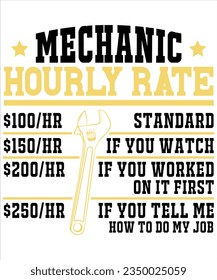Mechanic Hourly Rate,Labor Rates ,mechanic lover