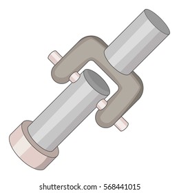 Mechanic icon. Cartoon illustration of mechanic vector icon for web