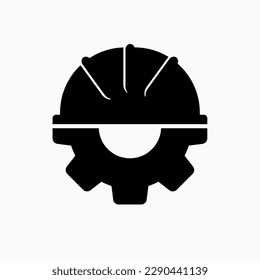 Icono Mecánico. Expertos, Símbolo de ingeniería.