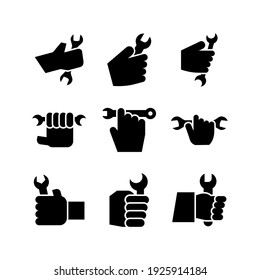 mechanic icon or logo isolated sign symbol vector illustration - Collection of high quality black style vector icons
