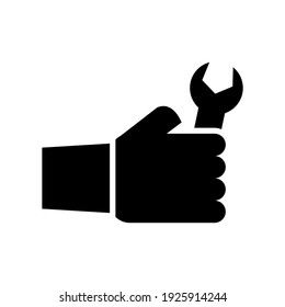 mechanic icon or logo isolated sign symbol vector illustration - high quality black style vector icons
