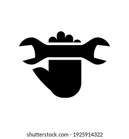 mechanic icon or logo isolated sign symbol vector illustration - high quality black style vector icons
