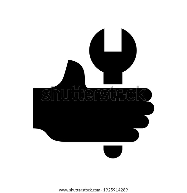 mechanic icon or logo\
isolated sign symbol vector illustration - high quality black style\
vector icons\
