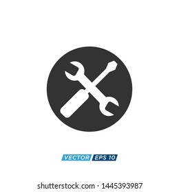 Mechanic Icon Vector Design Illustration 