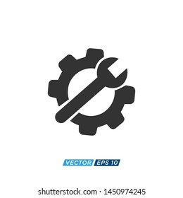 Mechanic Icon Vector Design Illustration 