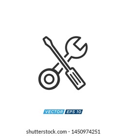 Mechanic Icon Vector Design Illustration 