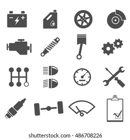 Mechanic icons