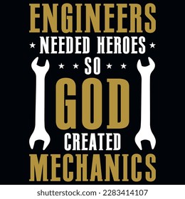 Mechanic labor day typographic graphics tshirt design