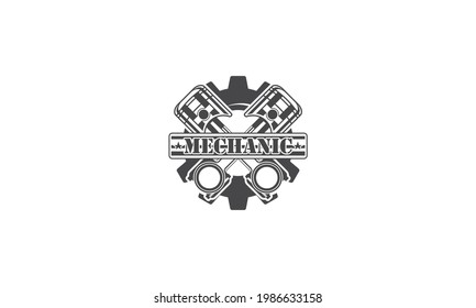 Mechanic logo design services, engineering, repair