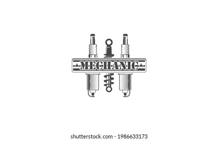 Mechanic logo design services, engineering, repair