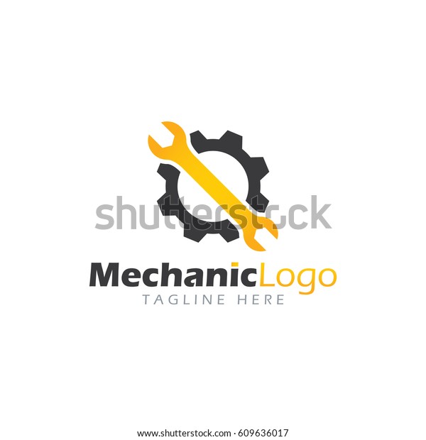 Mechanic Logo Design Template Stock Vector (Royalty Free) 609636017 Mechanic Logo Design Template Stock Vector (Royalty Free) 609636017