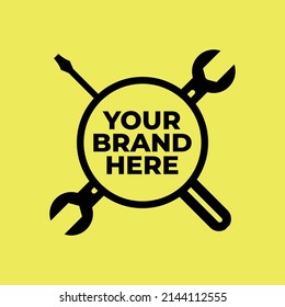Mechanic Logo, Simple and Modern, EPS 10 vector