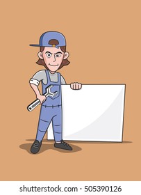 mechanic man maintenance paper