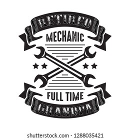 Mechanic Quote and Saying. 100 vector best for graphic in your goods