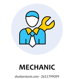 Mechanic and Repair Tools Vector Icon design