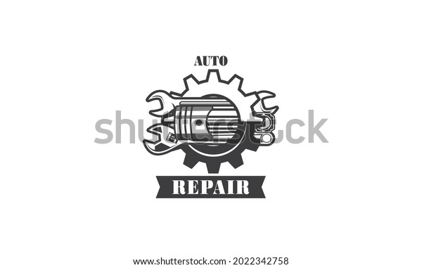 Mechanic
services, engineering, repair logo
design