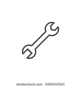 Conjunto de iconos de herramientas mecánicas. Iconos para llaves y herramientas de reparación.