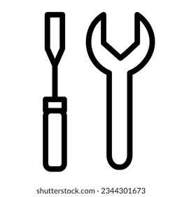 The mechanic tools icon displays a collection of various tools used in mechanical work, such as wrenches, pliers, and screwdrivers. It symbolizes repair, maintenance