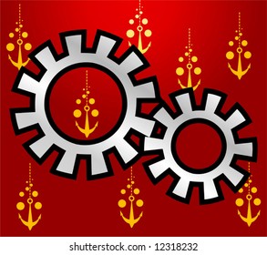  mechanic wheel gears	