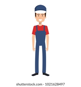 mechanic worker avatar character