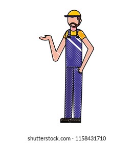 mechanic worker avatar character