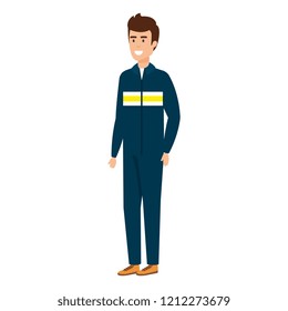 mechanic worker avatar character