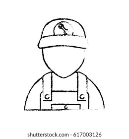 mechanic worker avatar character